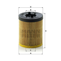 Фильтр масляный MANN-FILTER HU 611/1 X